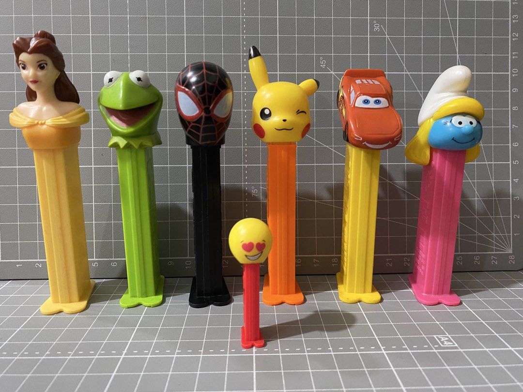 Assorted PEZ Candy Dispensers / Disney / Nintendo Characters / Ninja Turtle / Etc. (Category: Character Goods) located in Manila. Submitted by declutterthingzzz (Listing ID 1468012968, Image 2). Description: - Includes popular franchises: Mario, TMNT, Disney, Spider-Man, Pikachu, Lightning McQueen, and more - All items stand upright properly and mechanisms work fine - Price starts at 100. Price varies. Please pm thank you.