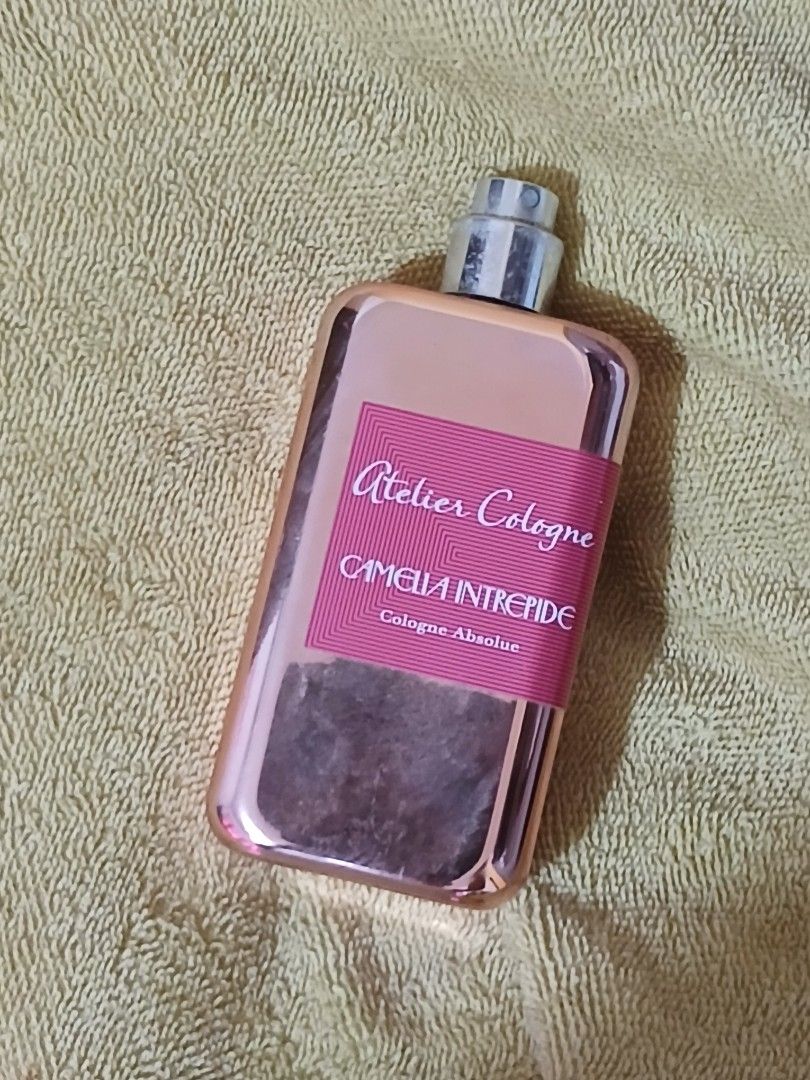 Atelier Cologne Absolue - Camelia Intrepide (Category: Fragrance & Deodorants) located in Tarlac. Submitted by jcg_06 (Listing ID 1467856480, Image 2). Description: Atelier Cologne Absolue Original Lightly used - Below half Negotiable Top notes: red mandarin, Spanish bitter orange, and Italian blood orange (or blood orange, bitter orange, and blood mandarin)..