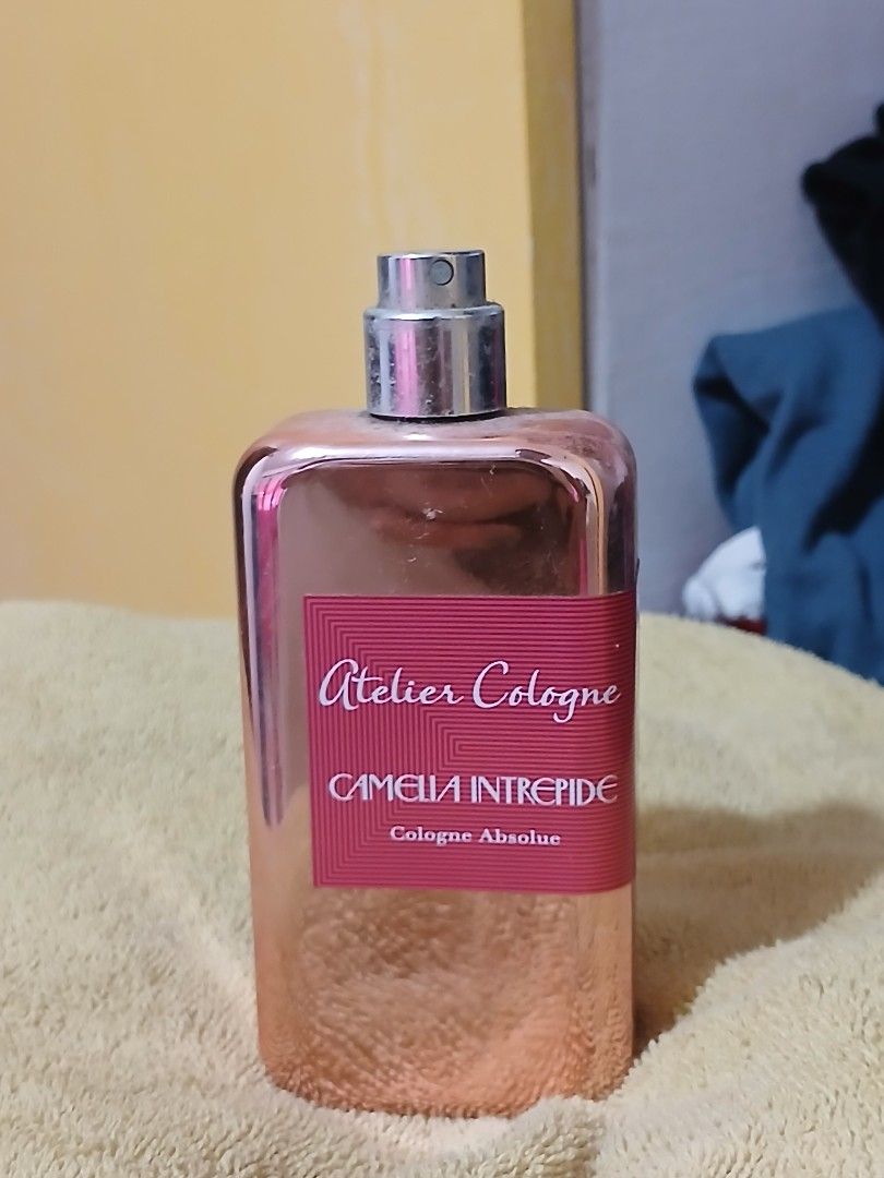 Atelier Cologne Absolue - Camelia Intrepide (Category: Fragrance & Deodorants) located in Tarlac. Submitted by jcg_06 (Listing ID 1467856480, Image 1). Description: Atelier Cologne Absolue Original Lightly used - Below half Negotiable Top notes: red mandarin, Spanish bitter orange, and Italian blood orange (or blood orange, bitter orange, and blood mandarin)..