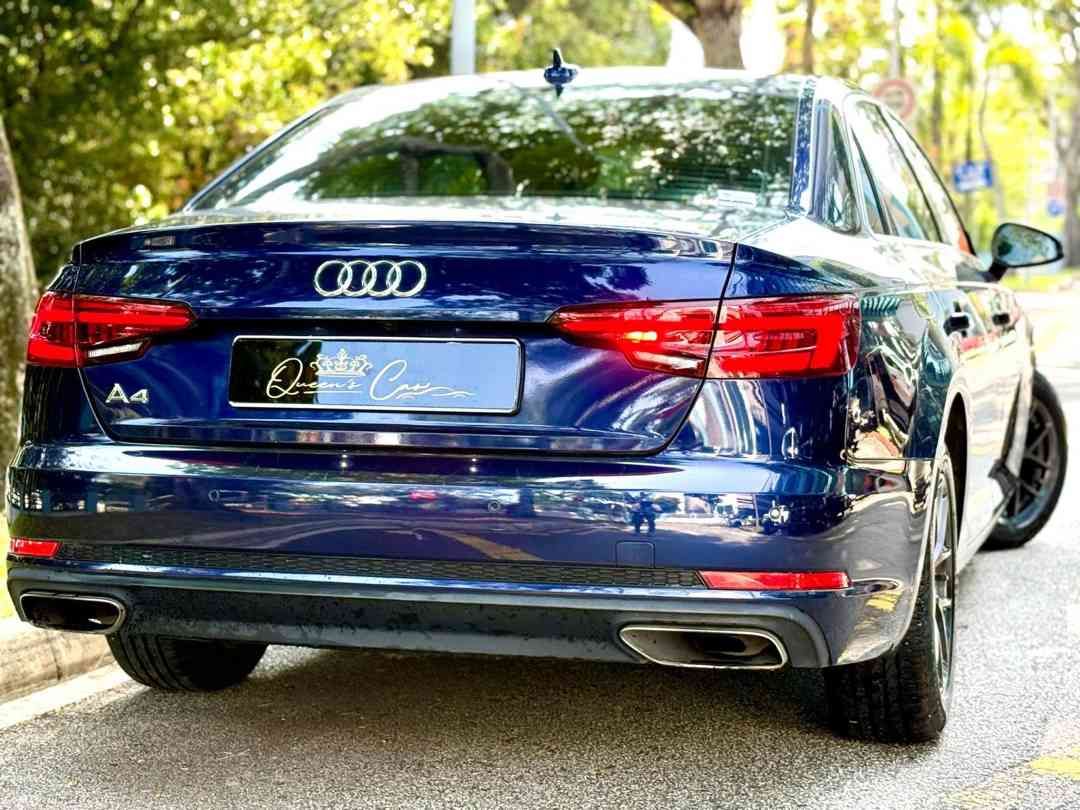 Audi A4 Sedan Mild Hybrid 2.0 TFSI S tronic (A) (Category: Used Cars) located in Singapore. Submitted by queenscarpl (Listing ID 1423899849, Image 3). Description: Showroom: Sin Ming 176 Sin Ming Drive #01-18 Singapore 575721 Sales Contact: Alvin Ng tel:88132929 .