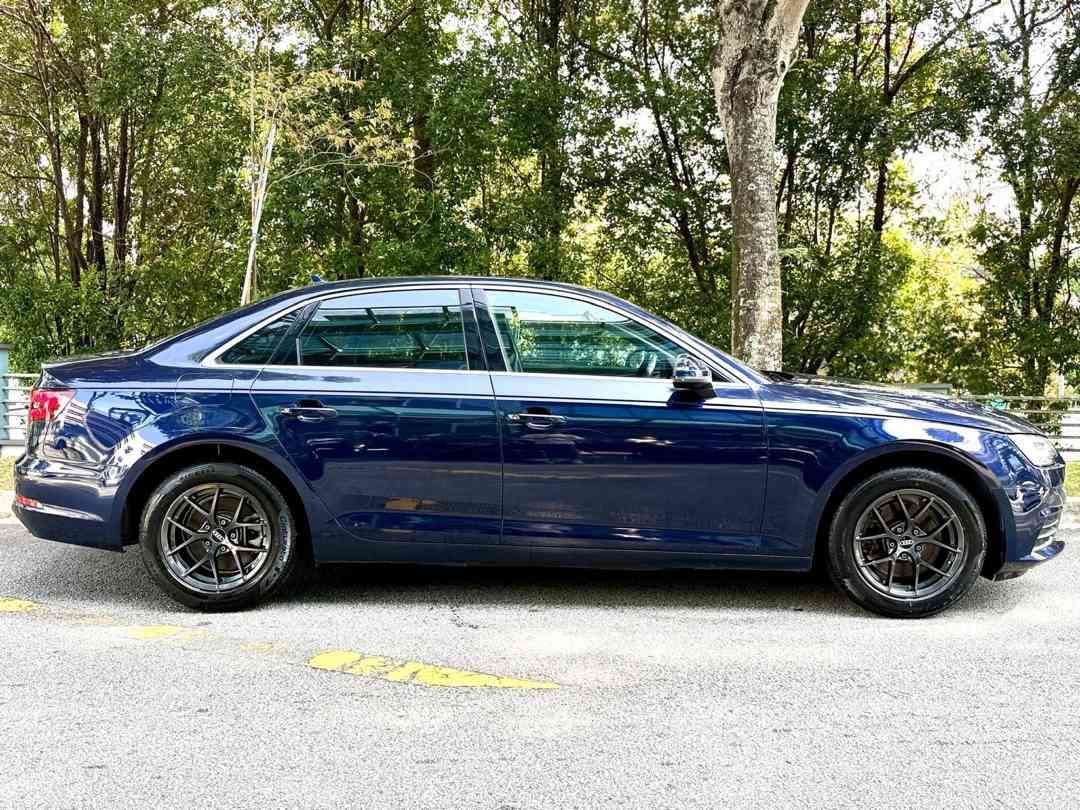 Audi A4 Sedan Mild Hybrid 2.0 TFSI S tronic (A) (Category: Used Cars) located in Singapore. Submitted by queenscarpl (Listing ID 1423899849, Image 2). Description: Showroom: Sin Ming 176 Sin Ming Drive #01-18 Singapore 575721 Sales Contact: Alvin Ng tel:88132929 .
