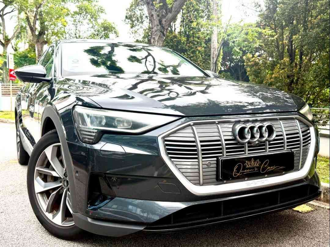 AUDI E-TRON SPORTBACK 55 QUATTRO (19") (Category: Used Cars) located in Singapore. Submitted by queenscarpl (Listing ID 1445834970, Image 1). Description: Showroom: Sin Ming 176 Sin Ming Drive #01-18 Singapore 575721 Sales Contact: Alvin Ng tel:88132929 .