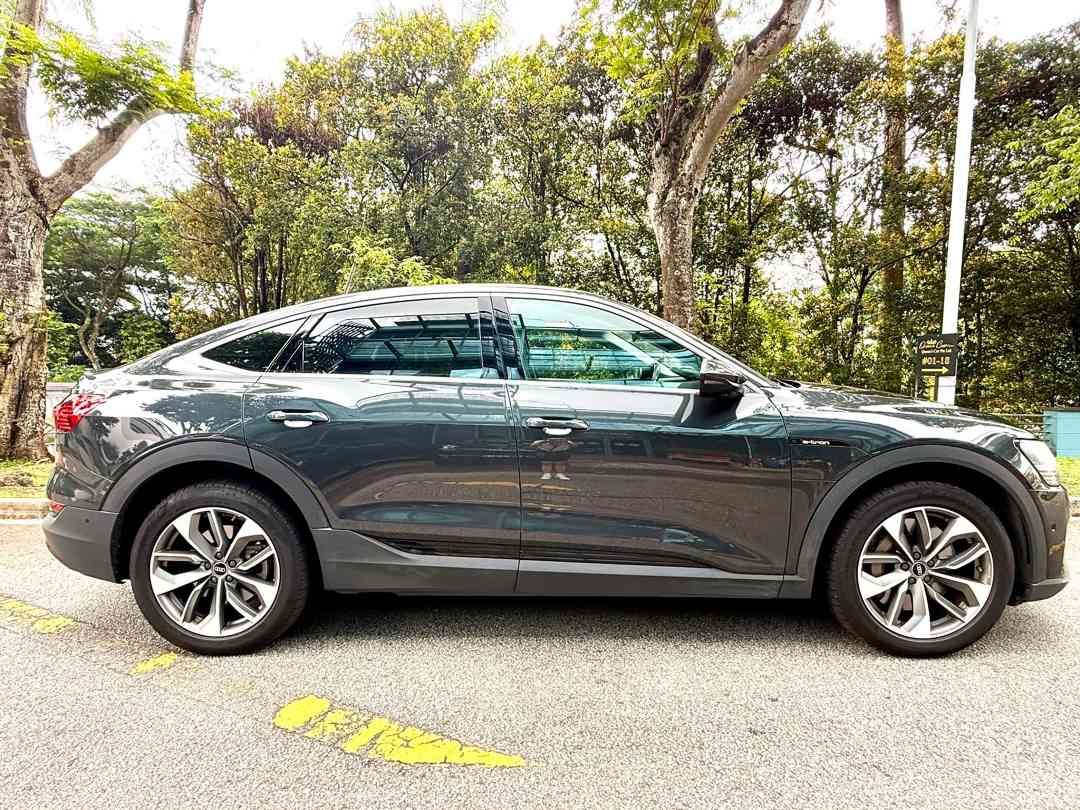 AUDI E-TRON SPORTBACK 55 QUATTRO (19") (Category: Used Cars) located in Singapore. Submitted by queenscarpl (Listing ID 1445834970, Image 2). Description: Showroom: Sin Ming 176 Sin Ming Drive #01-18 Singapore 575721 Sales Contact: Alvin Ng tel:88132929 .
