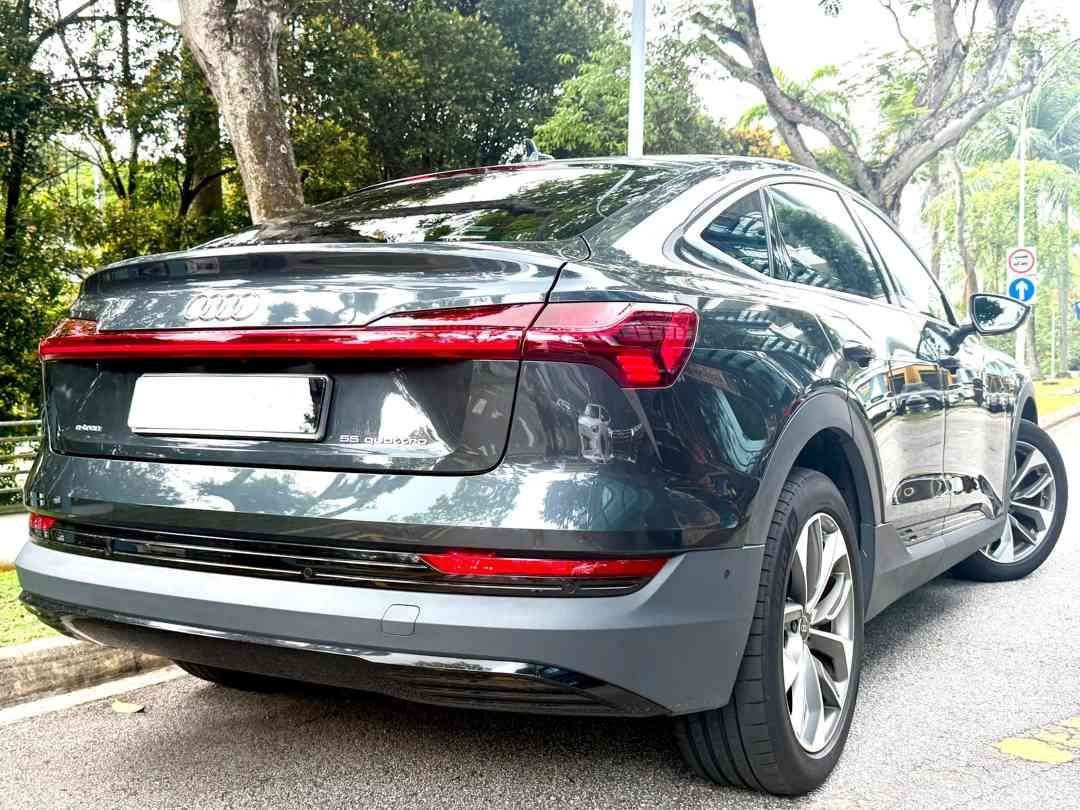 AUDI E-TRON SPORTBACK 55 QUATTRO (19") (Category: Used Cars) located in Singapore. Submitted by queenscarpl (Listing ID 1445834970, Image 3). Description: Showroom: Sin Ming 176 Sin Ming Drive #01-18 Singapore 575721 Sales Contact: Alvin Ng tel:88132929 .