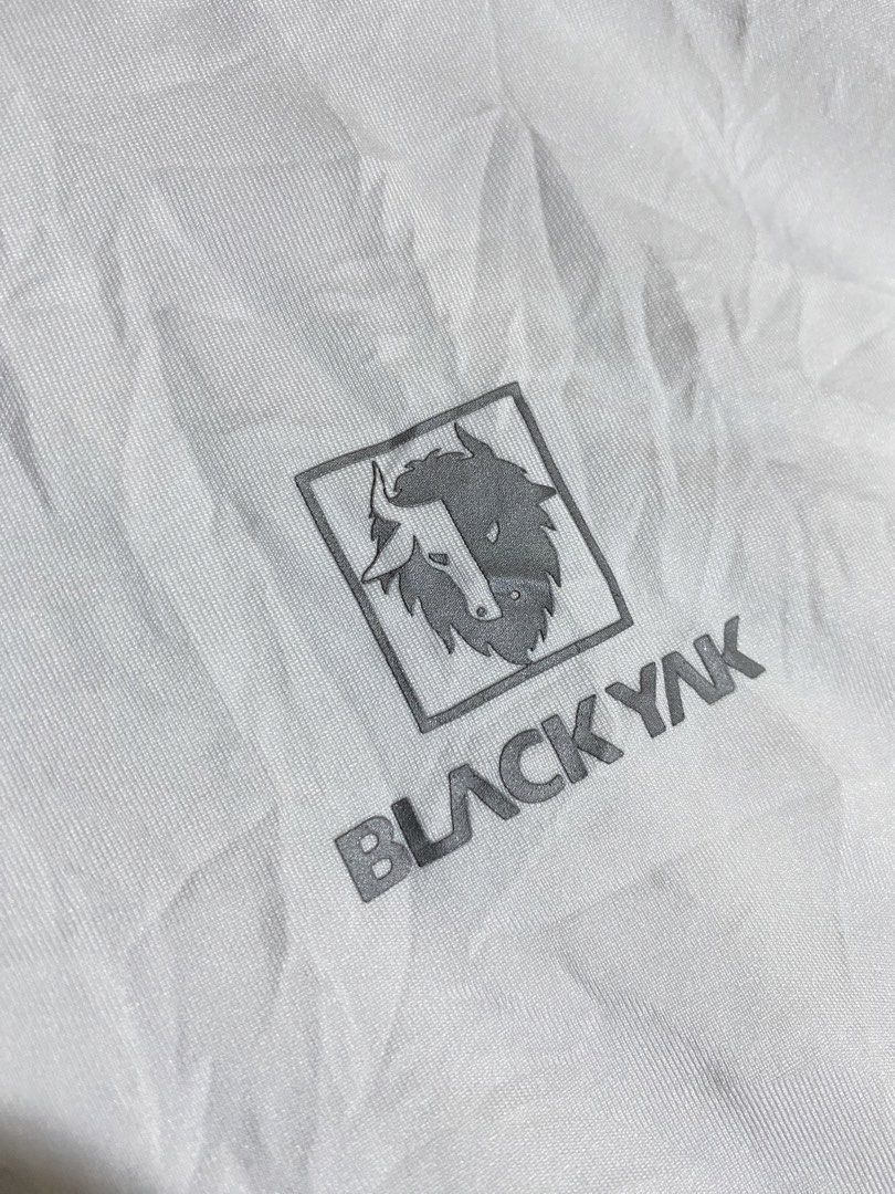 AUTHENTIC BLACK YAK QUICK DRY WHITE SHIRT REFLECTIVE LOGO (Category: Activewear) located in Polomolok. Submitted by SafeThrift (Listing ID 1467849755, Image 3). Description: AUTHENTIC BLACK YAK QUICK DRY WHITE SHIRT REFLECTIVE LOGO EXCELLENT NEED WASH COMPLETE TAGS 9/10 COLOR RATE 22.5 WIDTH 28 LENGTH LARGE.
