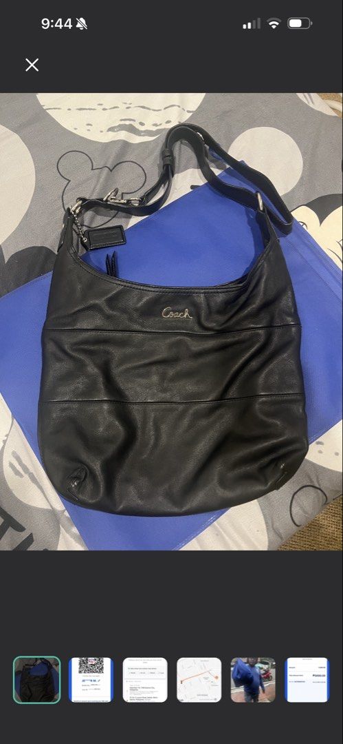 Authentic Coach Duffle Shoulder Bag 2-way (Category: Luxury Bags & Wallets) located in Valenzuela. Submitted by haniapparel.ph (Listing ID 1467985957, Image 1). Description: bought this around 3500. authentic one time used pag ka buy from carousell din here. open for orange or black app checkout shipping fee only..