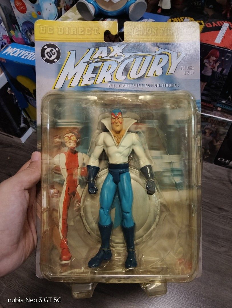 Authentic DC Direct Max Mercury (Category: Action & Battle Toys) located in Mabalacat. Submitted by babyjamil1919 (Listing ID 1467855110, Image 1). Description: Authentic as is only.