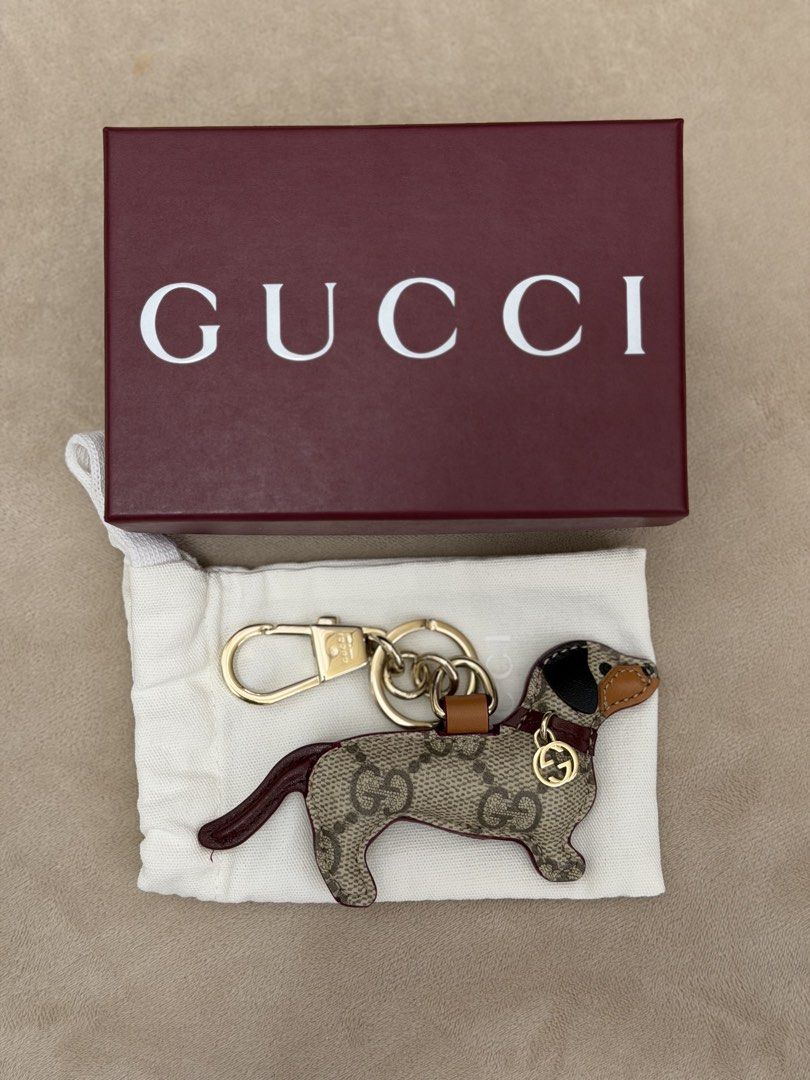 Authentic Gucci Dog-shaped Bag Charm (Category: Accessory Holder, Box & Organizers) located in Manila. Submitted by maria_2326 (Listing ID 1467900357, Image 2). Description: .