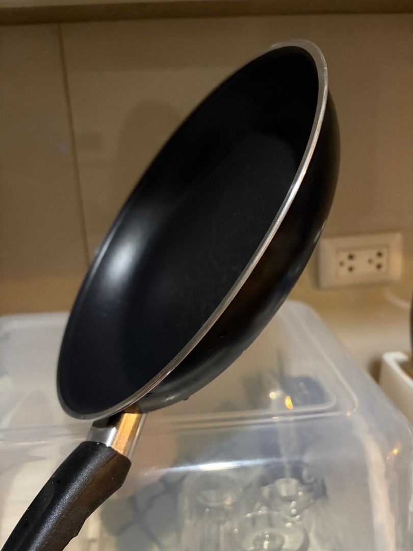 AUTHENTIC IKEA Non-stick Pan (Category: Cookware & Accessories) located in Antipolo. Submitted by renz_1 (Listing ID 1467871320, Image 1). Description: - Brand: IKEA - Color: Classic Black - Coating: Non-stick interior for easy cooking and cleaning - Handle: Durable plastic with authentic manufacturer code on the metal bolster - Size: Standard size, ideal for daily meal prep - Condition: Excellent/Great value.
