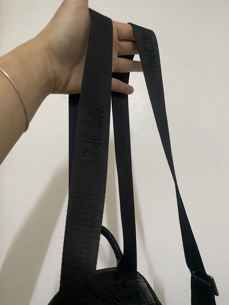 Authentic MCM studded backpack (Category: Backpacks) located in Bacolor. Submitted by louiviellefinds (Listing ID 1467890731, Image 3). Description: Personal preloved. Bought in Korea.