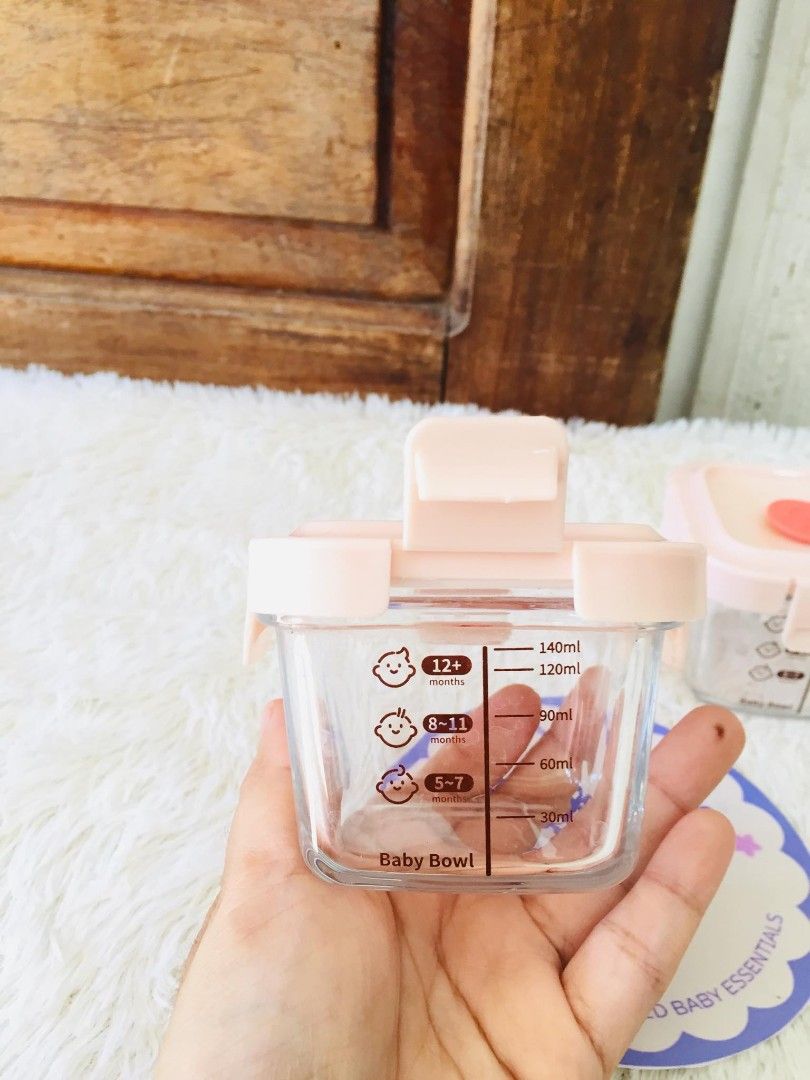 Baby food storage glass (Category: Weaning & Toddler Feeding) located in Tuguegarao City. Submitted by kikay.store.ph30 (Listing ID 1468056583, Image 2). Description: ❗NEW ARRIVAL❗🇱🇷 Baby food storage glass Condition : likenew Price: 180 take all MOP: GCASH, BDO, MOD: SCO FOR SHIPPING PURPOSE, BUS SHIPPING, JNT, LBC ♥️ 1 day reservation ONLY ♥️ No to rush shipping ♥️ No free shipping ♥️ No return no exchange ♥️ No to long reservation, Location: