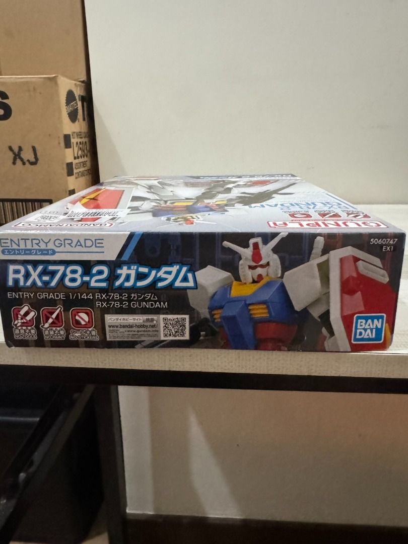 Bandai RX-78-2 Gundam (Entry Grade) (Category: Gundam & Model Kits) located in Pasig City. Submitted by zanderlouie24 (Listing ID 1468002938, Image 3). Description: Bandai RX-78-2 Gundam (Entry Grade) +Shipping fee: Lalamove kung within Metro Manila and LBC pag outside Metro Manila .