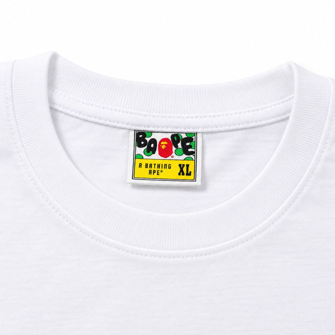 Bape Cotton Candy Big Head Tee (Category: Tshirts & Polo Shirts ) located in San Fernando. Submitted by fynder (Listing ID 1467839386, Image 3). Description: Bape Cotton Candy Big Head Tee Auth with tags and packaging Available Sizes: S - XL Colorway : Black / White 💬 DM for more Photos or Size Chart 📦 Fast processing (Air cargo freight) 💬 More drops daily on IG: @fynder1 🔒 Buyer protection through Carousell — shop with confidence .