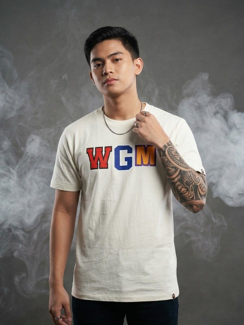 BAPE Multi Camo Milo Shark Gold Zip Tee in white (Category: Tshirts & Polo Shirts ) located in Quezon City. Submitted by wgapparel (Listing ID 1468017977, Image 1). Description: 📌 available 20 x 26 W/L ( Medium on tag ) Brand new condition Complete tags Orig Color rate 10/10 No issue puting puti pa Solid din simple lng front hit. 😊 💰 Mine 3300 * Color may vary due to lighting * Always check posted pics for details * DM for any concerns about t