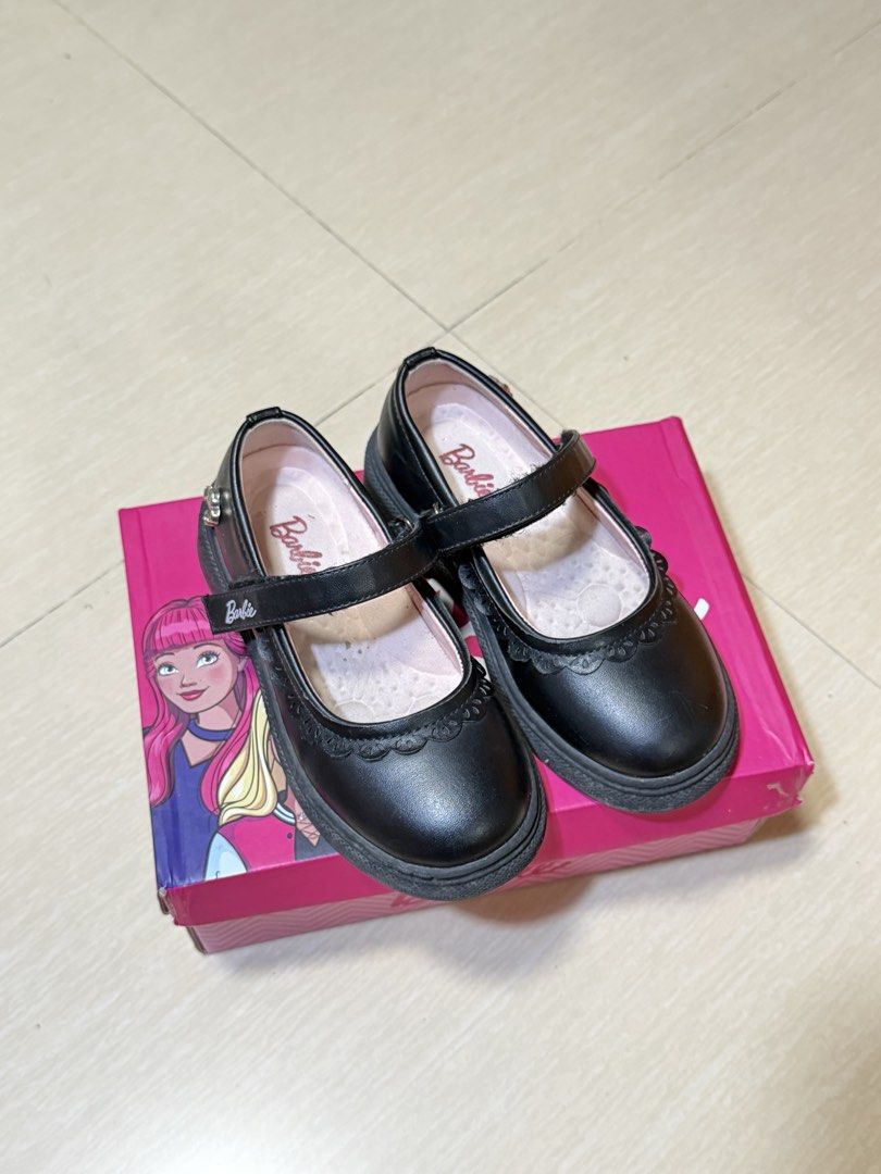 Barbie Black Shoes (Category: Babies & Kids Fashion) located in Calamba. Submitted by young_kathhhhh (Listing ID 1467911608, Image 1). Description: 28cm.