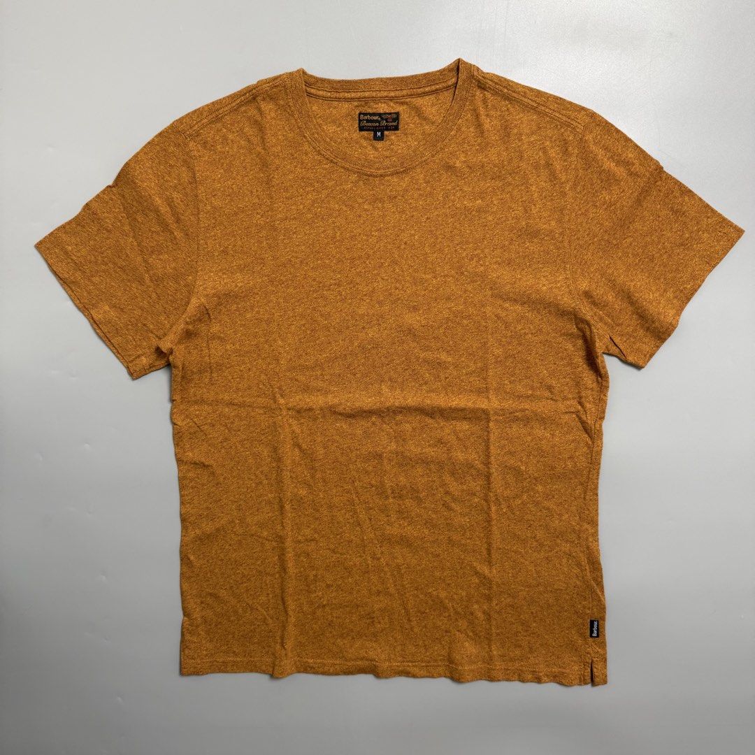 Barbour Heather Round neck T shirt (Category: Tshirts & Polo Shirts ) located in Cebu City. Submitted by inukaybyjlf (Listing ID 1468057822, Image 1). Description: Condition: Good as new Issue: No flaws Dimensions: 19.5x26.5 Best fit: M-L Please refer to photos for actual condition.