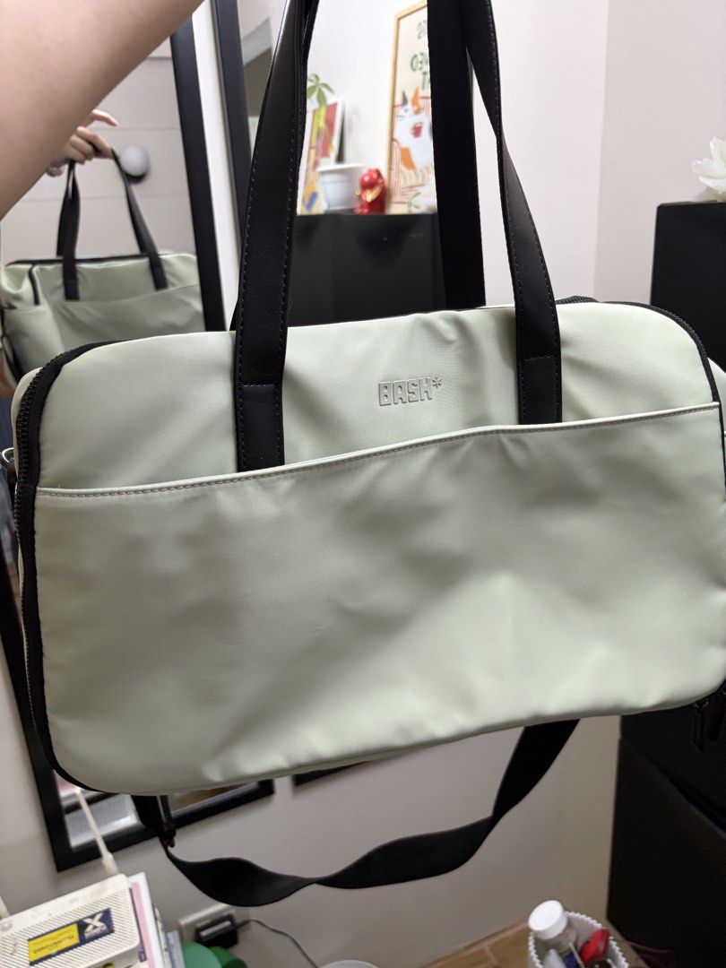 BASH Mini Weekender in Sage (Category: Shoulder Bags) located in Pasig City. Submitted by frannyandenid (Listing ID 1467735513, Image 2). Description: bought for 1995 (on sale) srp is 2495. used 4-5x.