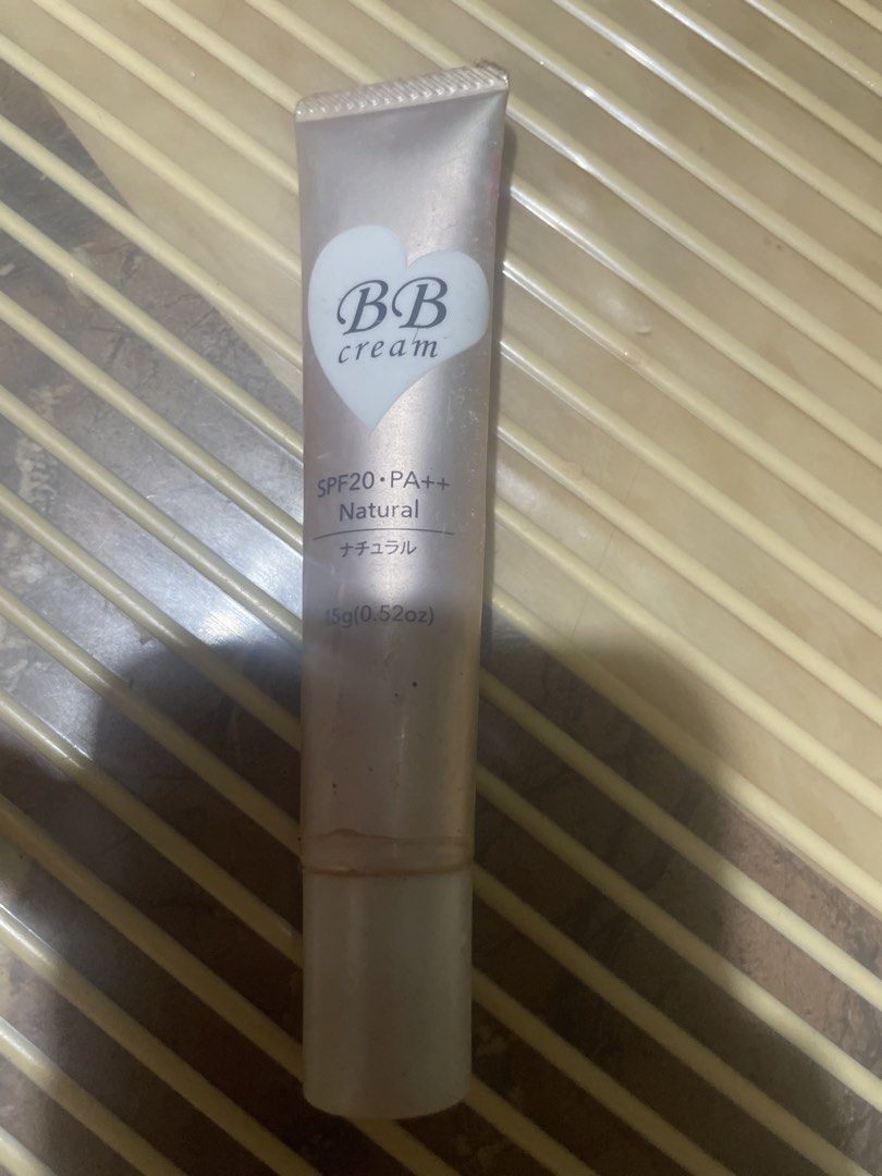 BB Cream SPF20 PA++ Natural 15g (Category: Makeup) located in Manila. Submitted by banopeyeo (Listing ID 1467974333, Image 1). Description: - 50% full - from japan - rfs: declutter.