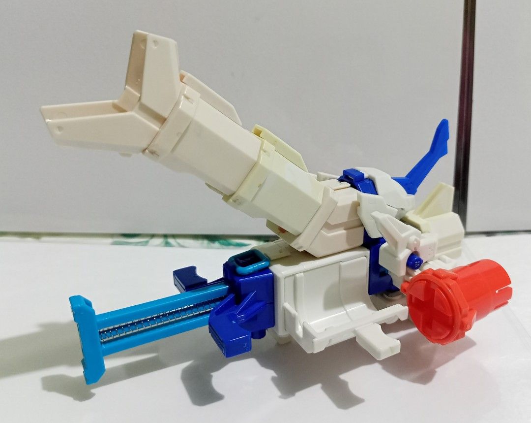 B-daman Cobalt Blaster & Saber (Category: Action & Battle Toys) located in Iloilo. Submitted by kncimb (Listing ID 1467841228, Image 3). Description: Cobalt Blaster - 15000 Cobalt Saber - 3900 take both - 16000 cobalt blaster has broken shield sight see last pic.
