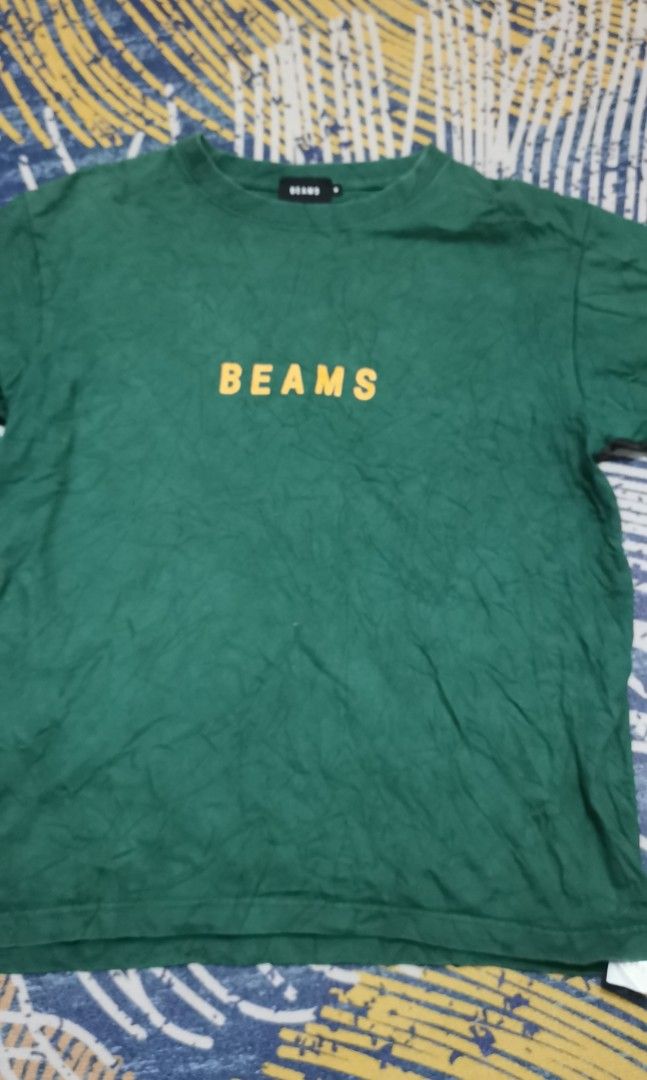 Beams logo tee (Category: Tshirts & Polo Shirts ) located in San Jose. Submitted by thrift_ni_sir (Listing ID 1467970137, Image 1). Description: Add shipping fee MOP gcash MOD j&t Need wash.
