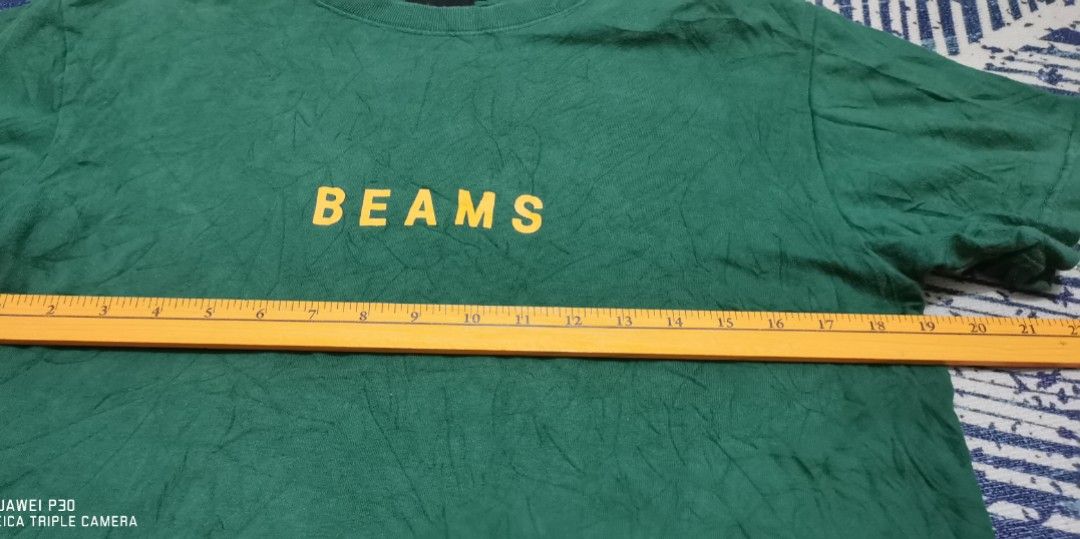 Beams logo tee (Category: Tshirts & Polo Shirts ) located in San Jose. Submitted by thrift_ni_sir (Listing ID 1467970137, Image 3). Description: Add shipping fee MOP gcash MOD j&t Need wash.