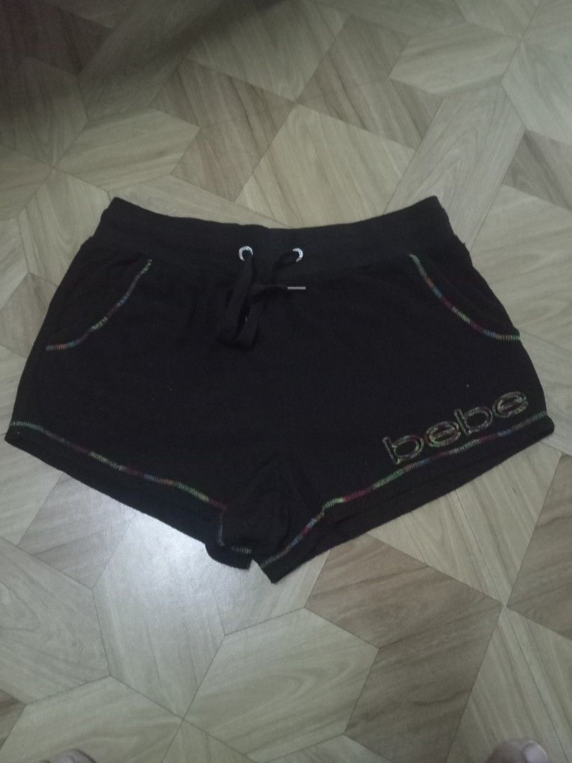 BEBE cotton shorts (Category: Shorts) located in Cavite. Submitted by sacmaestro444 (Listing ID 1467861434, Image 1). Description: medium on tag excellent condition no issue.