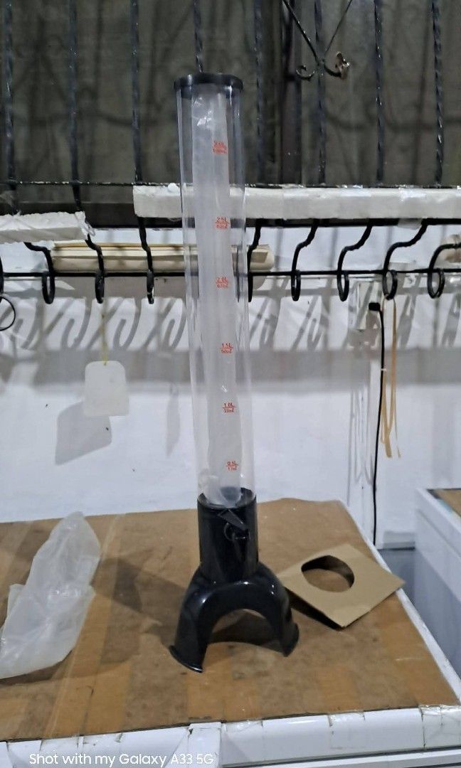 Beer Tower/Juice Tower (3 Liters) (Category: Pitchers & Dispensers) located in Manila. Submitted by redonlineshop (Listing ID 1467962481, Image 2). Description: Beer Tower/Juice Tower (3 Liters) ₱1080 ON HAND BRAND NEW Mode of Payment: Gcash,COD Same day delivery + Delivery Fee PM for orders and inquiries.