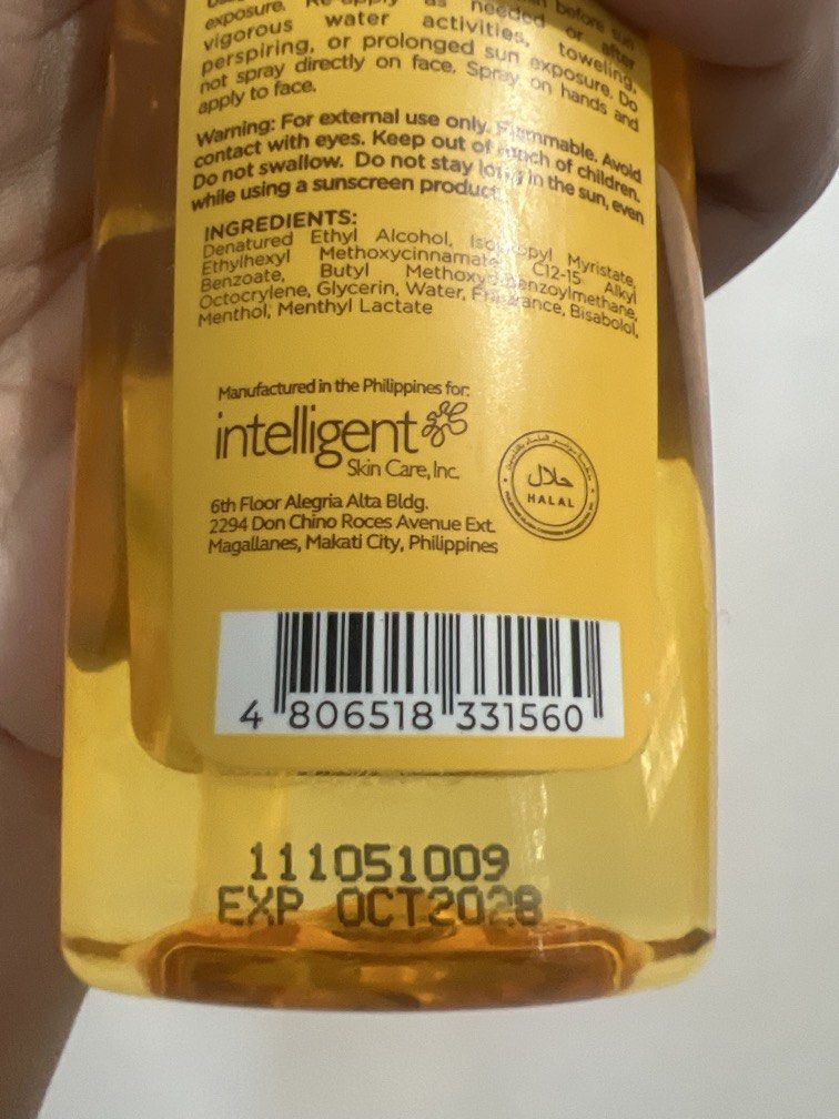 Belo SPF 50 transparent mist (Category: Face Care) located in Las Pinas. Submitted by gaeley (Listing ID 1467909563, Image 3). Description: 100ml brand new.