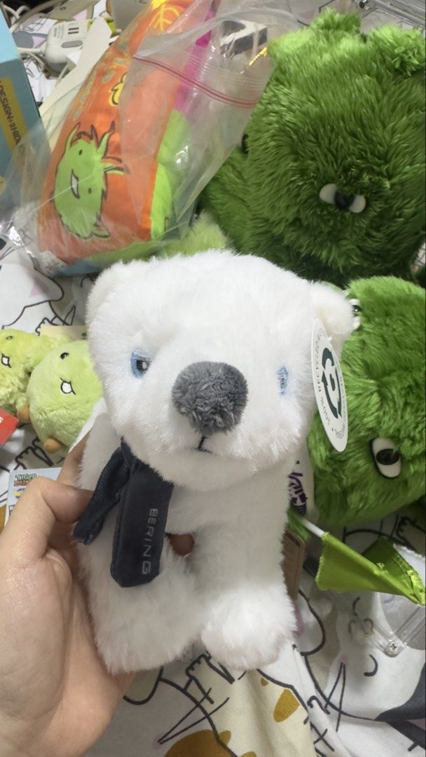 BERING Polar Bear Plush (Category: Plushies & Soft Toys) located in Quezon City. Submitted by toyyytopia (Listing ID 1468029064, Image 1). Description: BERING Polar Bear Plush brand new from norway.