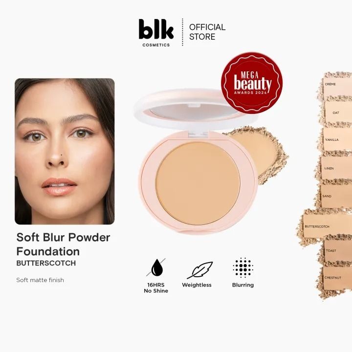 BLK Cosmetics Daydream Soft Blur Powder Foundation (Category: Makeup) located in Caloocan City. Submitted by kikayqueenph (Listing ID 1467872324, Image 2). Description: BLK Cosmetics Daydream Soft Blur Powder Foundation — Soft-blur powder foundation for a flawless finish. Authentic, handpicked. 💕 Message me to order!.