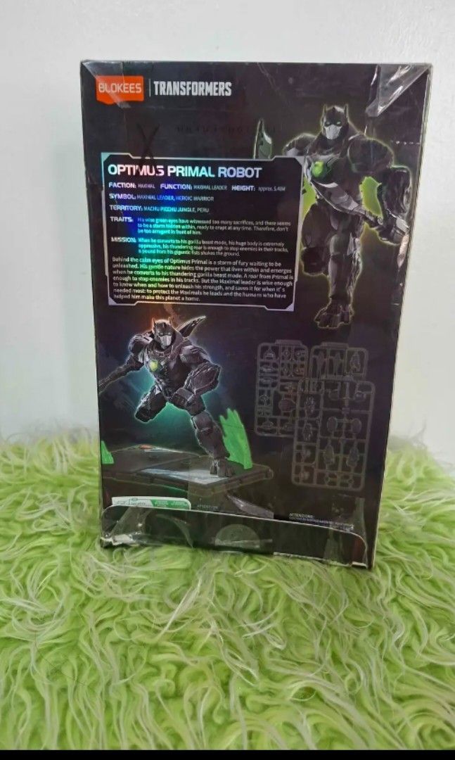 Blokees Transformers Classic Class #05 Optimus Primal (Category: Action & Battle Toys) located in Manila. Submitted by happywindmarlyn (Listing ID 1468030610, Image 3). Description: - Blokees Classic Class 05: Optimus Primal Robot (Rise of the Beasts) - The entire kit features a 100% snap-fit construction. - Dual-Zone LED Illumination - Dynamic Articulation: Built with over 20 points of articulation.