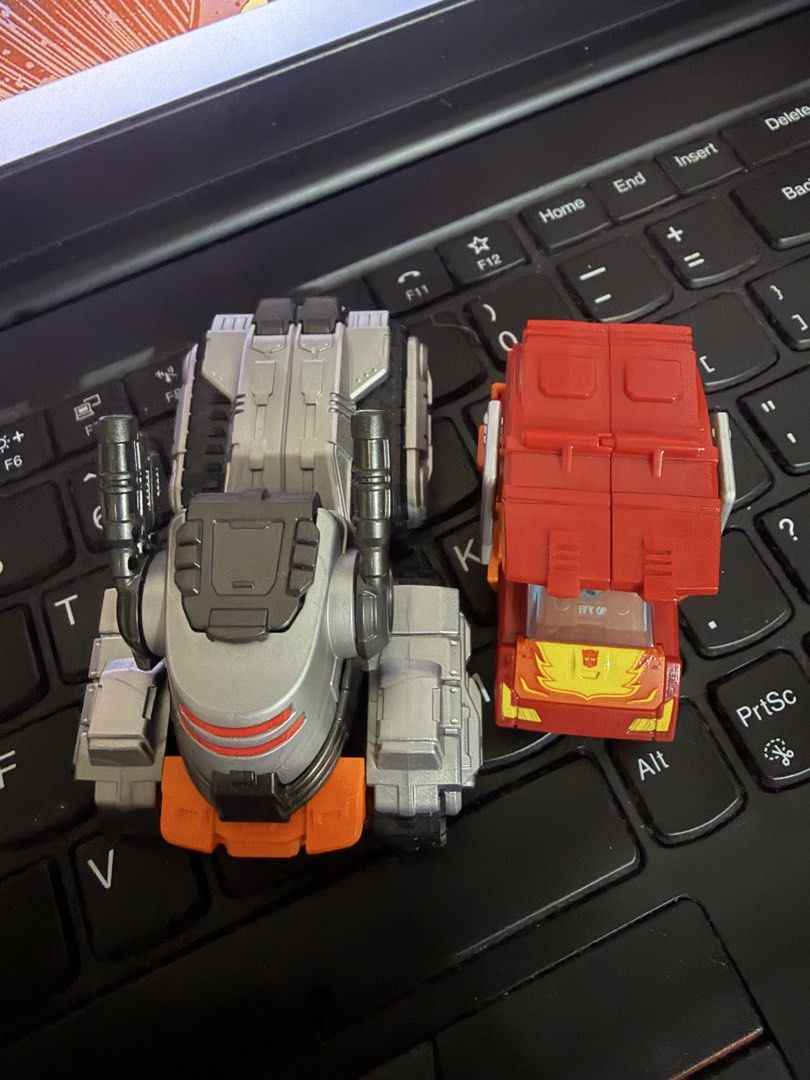 Blokees Transformers Grimlock and Rodimus Prime SET (Category: Action & Battle Toys) located in Makati City. Submitted by pogtoyz (Listing ID 1467899612, Image 2). Description: - 100% Original/ Authentic - Condition: Displayed only; RFS: Unload to RELOAD - Available while post is ACTIVE Meet ups at the ff areas: - QC Munoz/ Tomas Morato/ Makati - Others, let's discuss Available shipping options charged to buyer. - Grab/ Lalamove - JRS/ LBC No las