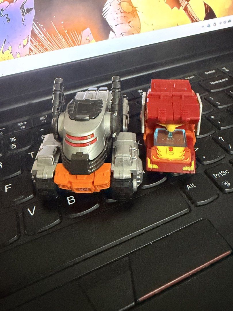 Blokees Transformers Grimlock and Rodimus Prime SET (Category: Action & Battle Toys) located in Makati City. Submitted by pogtoyz (Listing ID 1467899612, Image 3). Description: - 100% Original/ Authentic - Condition: Displayed only; RFS: Unload to RELOAD - Available while post is ACTIVE Meet ups at the ff areas: - QC Munoz/ Tomas Morato/ Makati - Others, let's discuss Available shipping options charged to buyer. - Grab/ Lalamove - JRS/ LBC No las