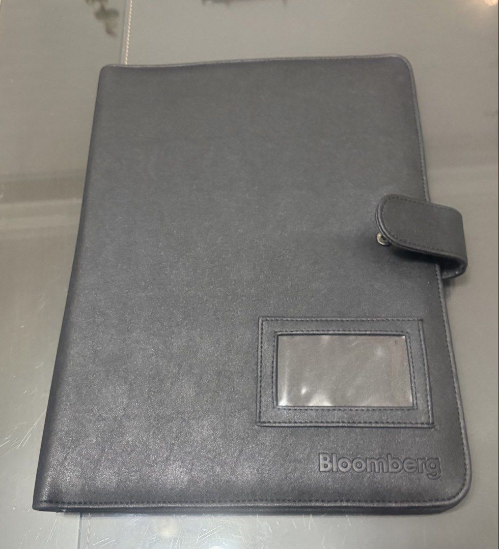 Bloomberg Document Folder (Category: Other Stationery & Craft) located in Singapore. Submitted by fook88 (Listing ID 1467890412, Image 1). Description: Delivery $7 3rd photo is to show you the size Book not included Inside 6 compartments .