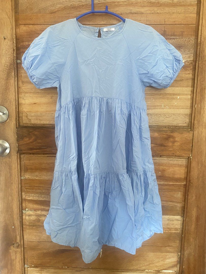 Blue baby doll dress (Category: Dresses) located in Maramag. Submitted by 88forke (Listing ID 1467989512, Image 1). Description: when worn in the last picture.