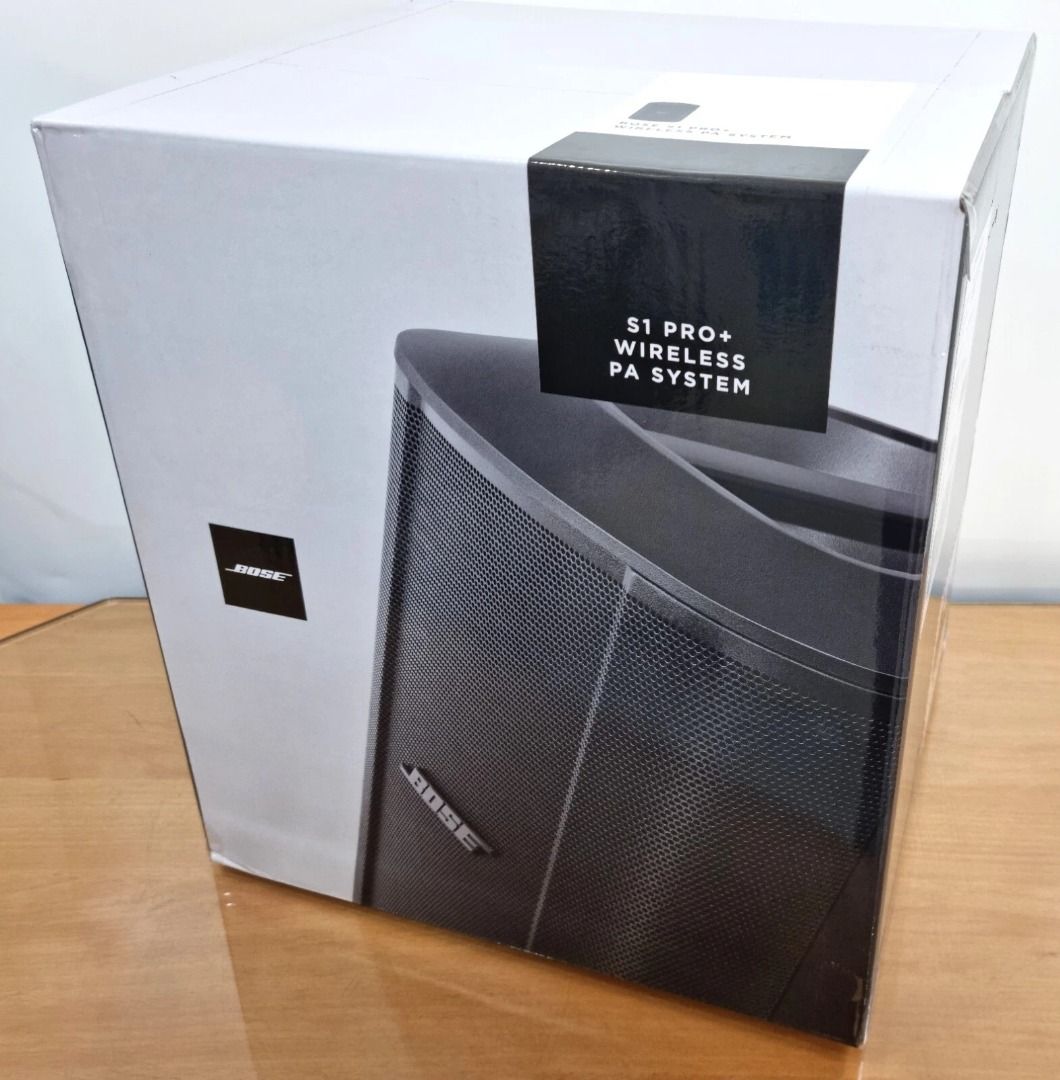 Bose S1 Pro+ Portable Bluetooth Speaker System (Category: Soundbars, Speakers & Amplifiers) located in Caloocan City. Submitted by grandwind_917561 (Listing ID 1468055297, Image 1). Description: Product details Brand: Bose Model: S1 Pro+ Type: Portable wireless PA / Bluetooth speaker system Use: Events, presentations, live music, DJs, karaoke, outdoor performances Wireless: Bluetooth audio + wireless microphone/instrument capability Portable: Bui