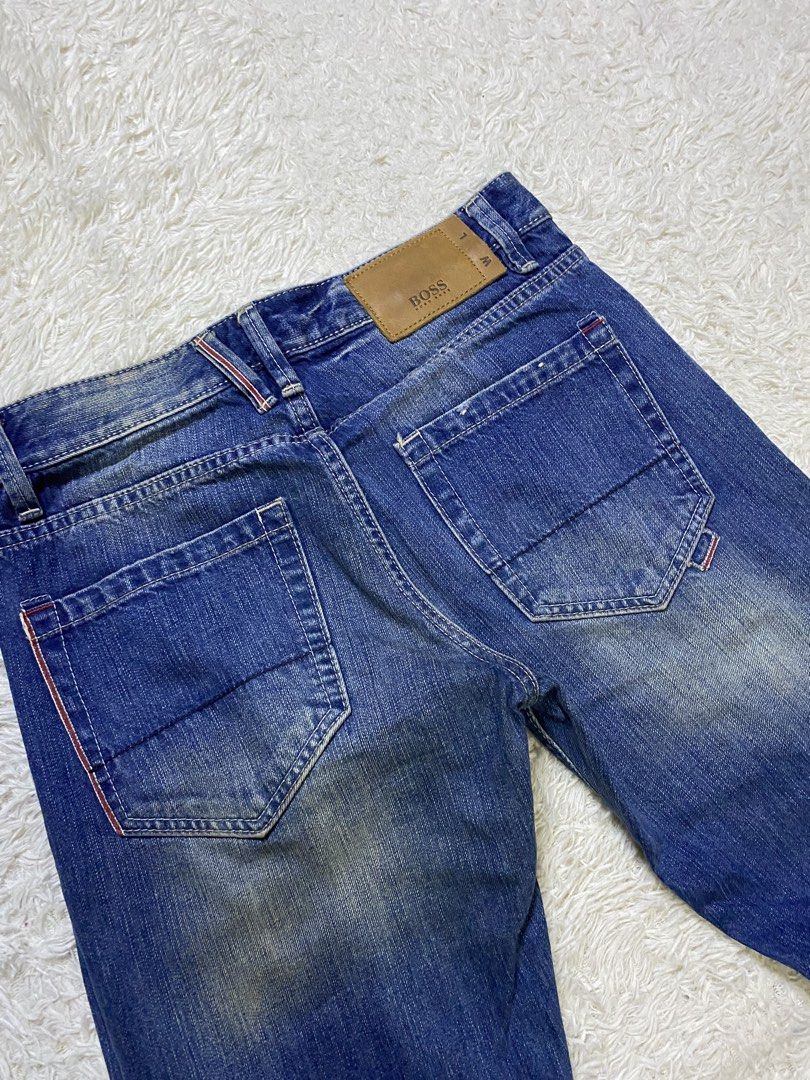 Boss hugo Extended Original Selvedge Denim (Category: Jeans) located in Cavite. Submitted by nld_thrift (Listing ID 1468011374, Image 3). Description: Boss hugo Extended Original Selvedge Denim W 29 In tag (30Actual) L 39 INCH Lo 8 INCH Good condition Made in Egypt Authentic (money return if proven fake) No refund/ no return, ask before buy, all sales are final. IF YOU ARE IN DOUBT ABOUT ANY DETAILS OF THE ITEM YOU’RE PURCHASING PLEASE FEEL FREE 