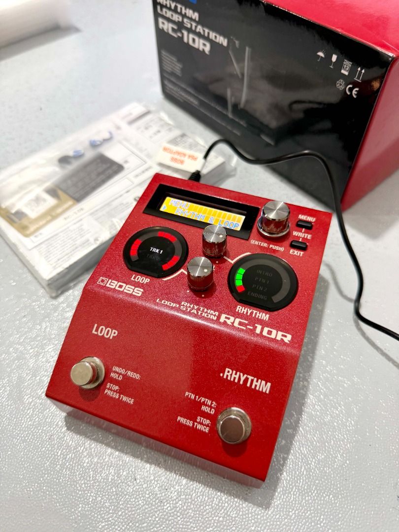 Boss RC10R Loop Station Pedal (Category: Music Accessories) located in Manila. Submitted by ninraninra (Listing ID 1468031639, Image 2). Description: FOR SALE! Boss RC10R Loop Station Pedal 13.5K Good as new! Box, manual, & power adapter included.