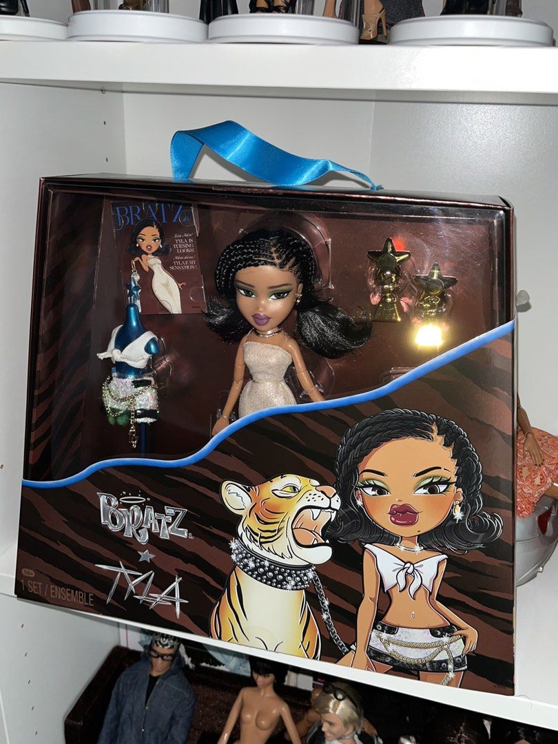 Bratz x Tyla NRFB (Category: Kids Toys) located in Makati City. Submitted by starboy17 (Listing ID 1467847024, Image 1). Description: Box has been opened to dust off the doll only Doll and accessories are still intact No flaws Brand new.