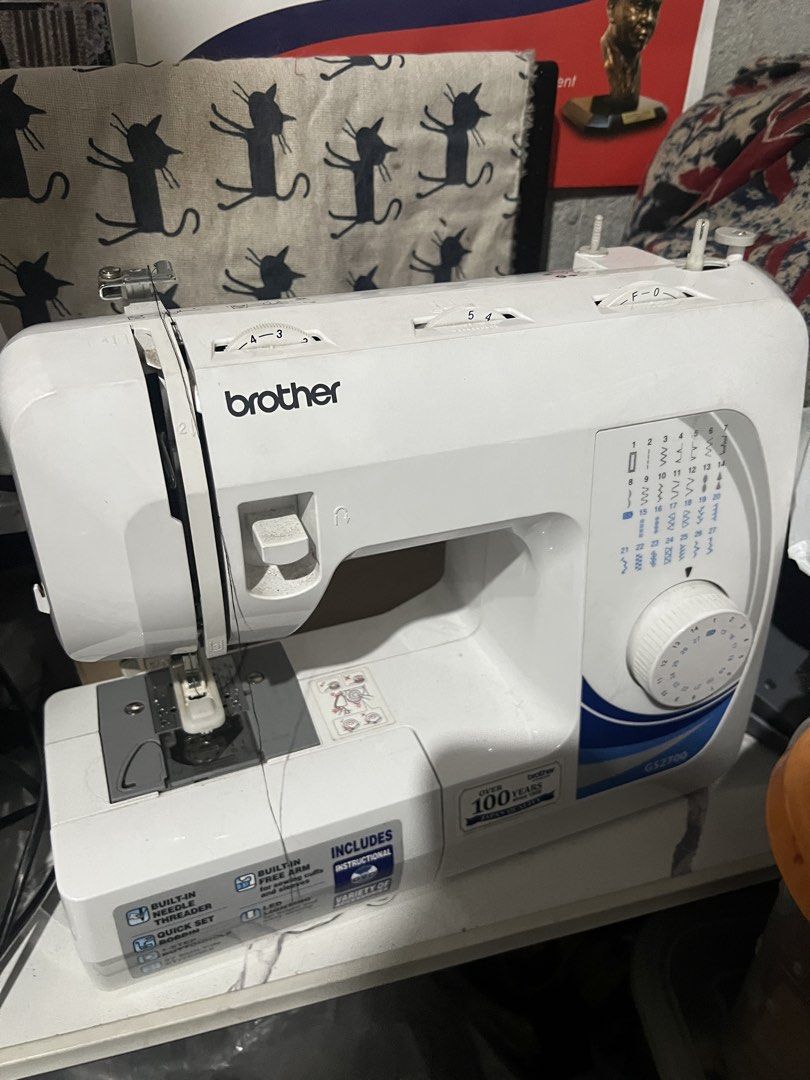 Brother GS2700 Sewing Machine (Category: Craft Supplies & Tools) located in Quezon. Submitted by joh_oiril (Listing ID 1467839360, Image 1). Description: no issue with box po original price 11k hndi masyadong gamit looks new.