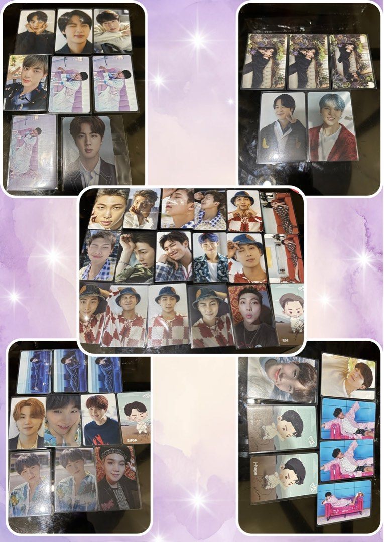 Bts random photocards take all set with free dicon custom book (Category: K-Wave Merchandise) located in Sagay. Submitted by armimom (Listing ID 1468028259, Image 1). Description: #Armimom_sells wts lfb onhand ph Bts random pc set with free used dicon 101 custom book ₱500 (payo) +sf (free pf) MOP: gcash/maribank MOD: j&t 📍 Negros Occ. ❌ sensi buyers 🏷️ Bts Namjoon Jin Suga Jhope Jimin Taehyung V Jungkook Face pob album.
