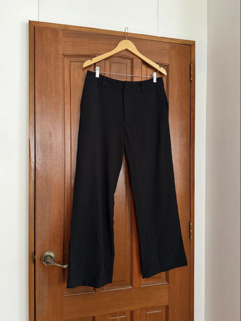 [BUNDLE] Cotton On Luis Suiting Pants (Category: Other Bottoms) located in Paranaque City. Submitted by consciouscleanout (Listing ID 1467217181, Image 3). Description: Take both for 1,700 No size tag since I had the waist slightly altered - Mid rise, straight leg trousers - US 8 (fits 32 waist) - Length 40.5 in..