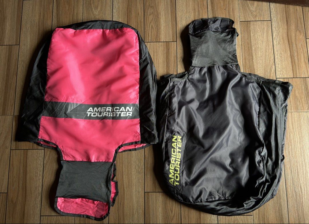 BUNDLE LUGGAGE COVER (hand-carry) (Category: Travel Essentials & Accessories) located in General Santos City (Dadiangas). Submitted by grasya_12 (Listing ID 1467915594, Image 1). Description: BUNDLE HAND CARRY SUITCASE COVER Brand: AMERICAN TOURISTER Minimal signs of usage .