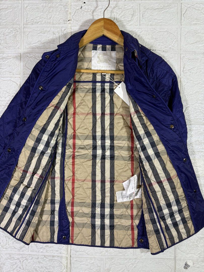 Burberry quilted outerwear jacket (Category: Coats, Jackets and Outerwear) located in Quezon City. Submitted by dailyfits08 (Listing ID 1468021040, Image 2). Description: Burberry Children Size 14y youth size 17x24 Excellent .
