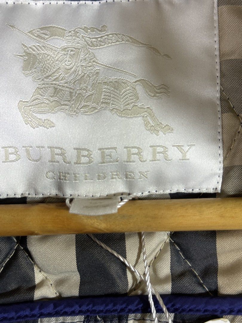 Burberry quilted outerwear jacket (Category: Coats, Jackets and Outerwear) located in Quezon City. Submitted by dailyfits08 (Listing ID 1468021040, Image 3). Description: Burberry Children Size 14y youth size 17x24 Excellent .