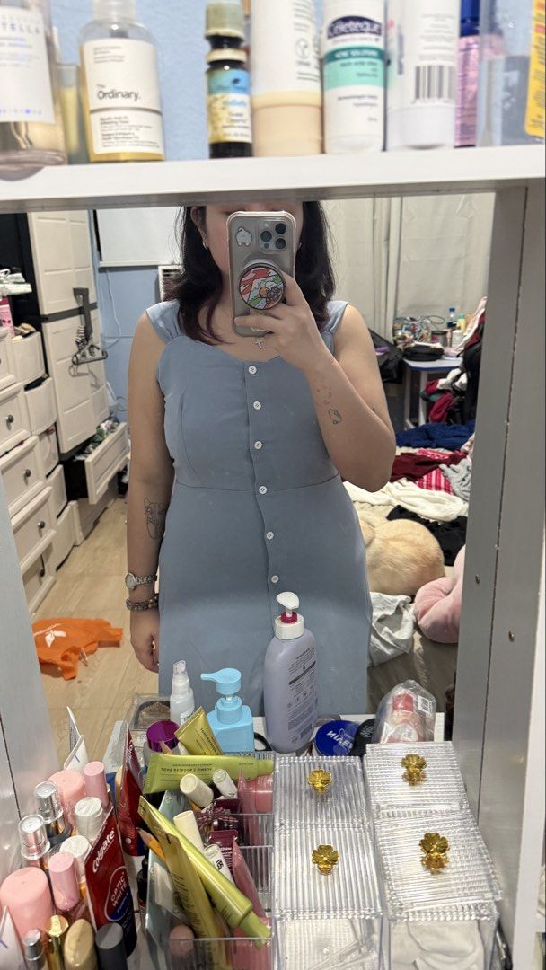 Buttondown Backless Dress (Category: Dresses) located in Quezon City. Submitted by dinesaur (Listing ID 1468031117, Image 3). Description: .