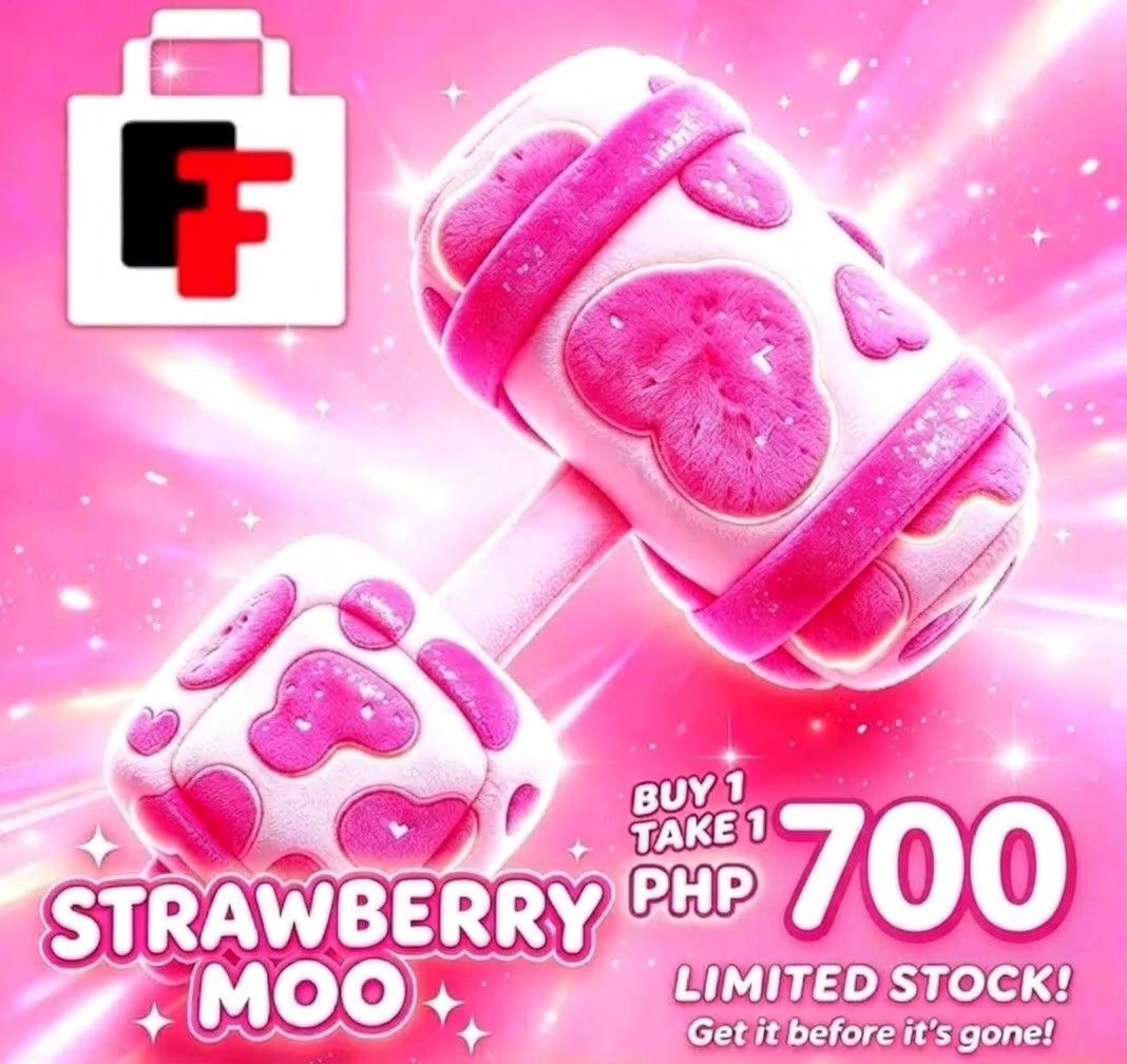 BUY ONE TAKE ONE Moo Plushie Set Flee The Facility (Category: In-Game Products) located in Iligan City. Submitted by sammylovesmiley (Listing ID 1466285664, Image 1). Description: Moo Plushie Set 700php only! buy 1 take 1 ☞dm me for fast transaction ☞only accepting GCASH and MAYA for payment ☆fixed price ☆ No refund after the trade.