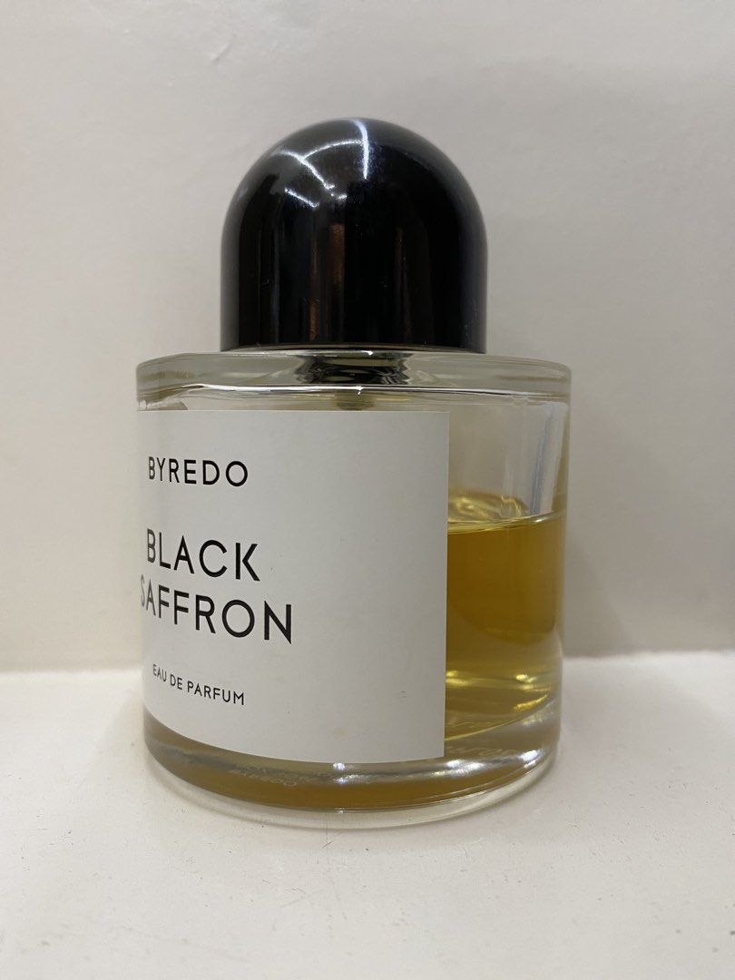Byredo Black Saffron edp Partial (Category: Fragrance & Deodorants) located in Mexico. Submitted by happymoby (Listing ID 1467870199, Image 3). Description: Bottle size 100ml Juice level 65ml Black Saffron by Byredo is a Oriental Spicy fragrance for women and men. Black Saffron was launched in 2012. Top notes are Saffron, Juniper Berries and Chinese Grapefruit; middle notes are Leather and Black Violet; base notes are Raspberry, Cashmeran and Vet