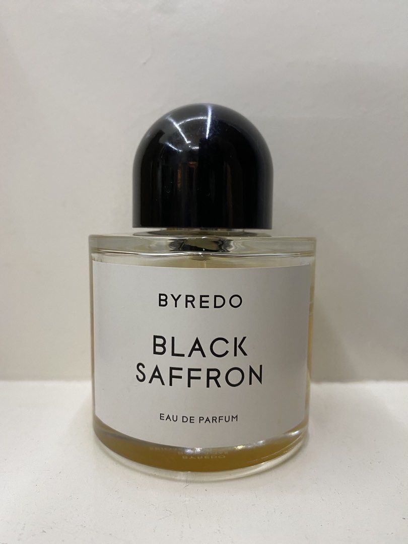 Byredo Black Saffron edp Partial (Category: Fragrance & Deodorants) located in Mexico. Submitted by happymoby (Listing ID 1467870199, Image 1). Description: Bottle size 100ml Juice level 65ml Black Saffron by Byredo is a Oriental Spicy fragrance for women and men. Black Saffron was launched in 2012. Top notes are Saffron, Juniper Berries and Chinese Grapefruit; middle notes are Leather and Black Violet; base notes are Raspberry, Cashmeran and Vet