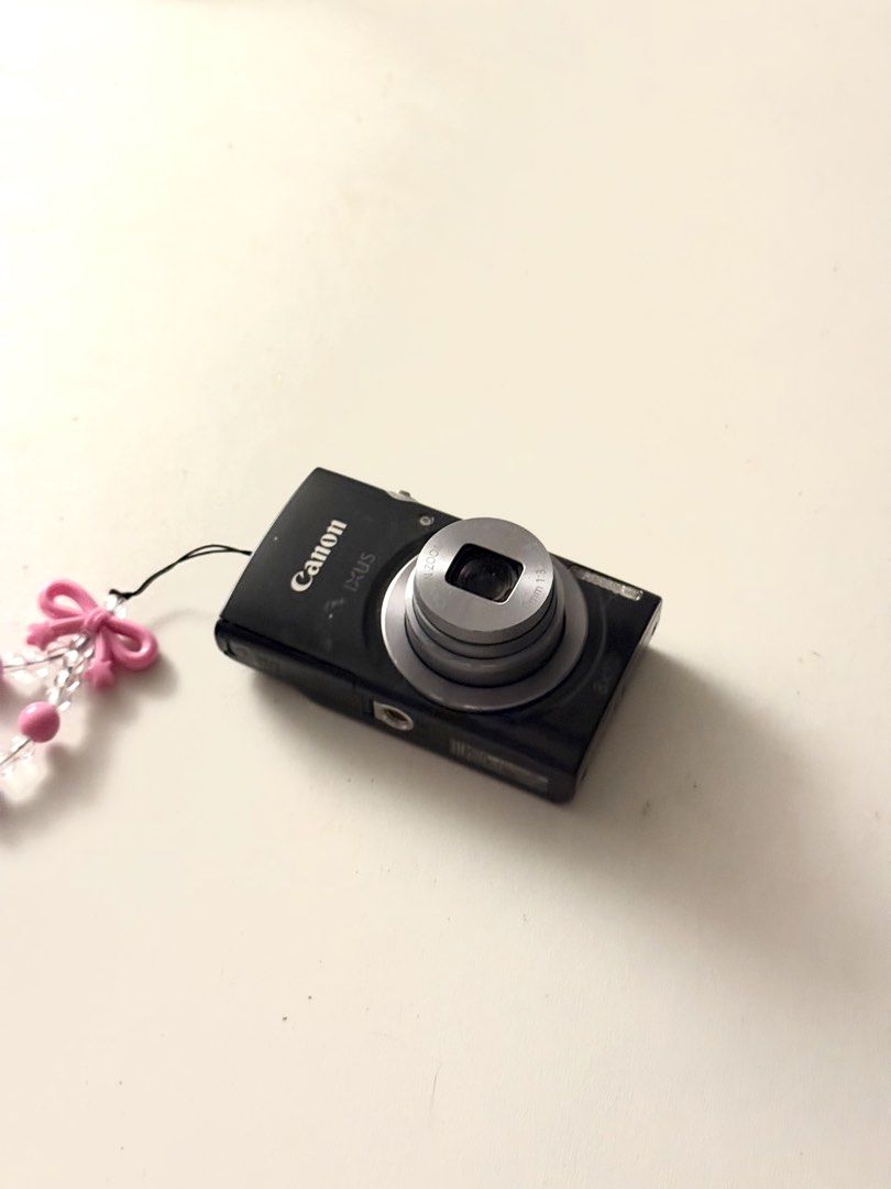 CANON IXUS 160 (Category: Cameras) located in Noveleta. Submitted by sushibbae (Listing ID 1467892708, Image 1). Description: camera details: • 20.0 MP CCD sensor • 8x optical zoom • 720p HD video recording condition & inclusions: • no issues, all working well • original Canon battery • original Canon charger • extra battery • SD card included.